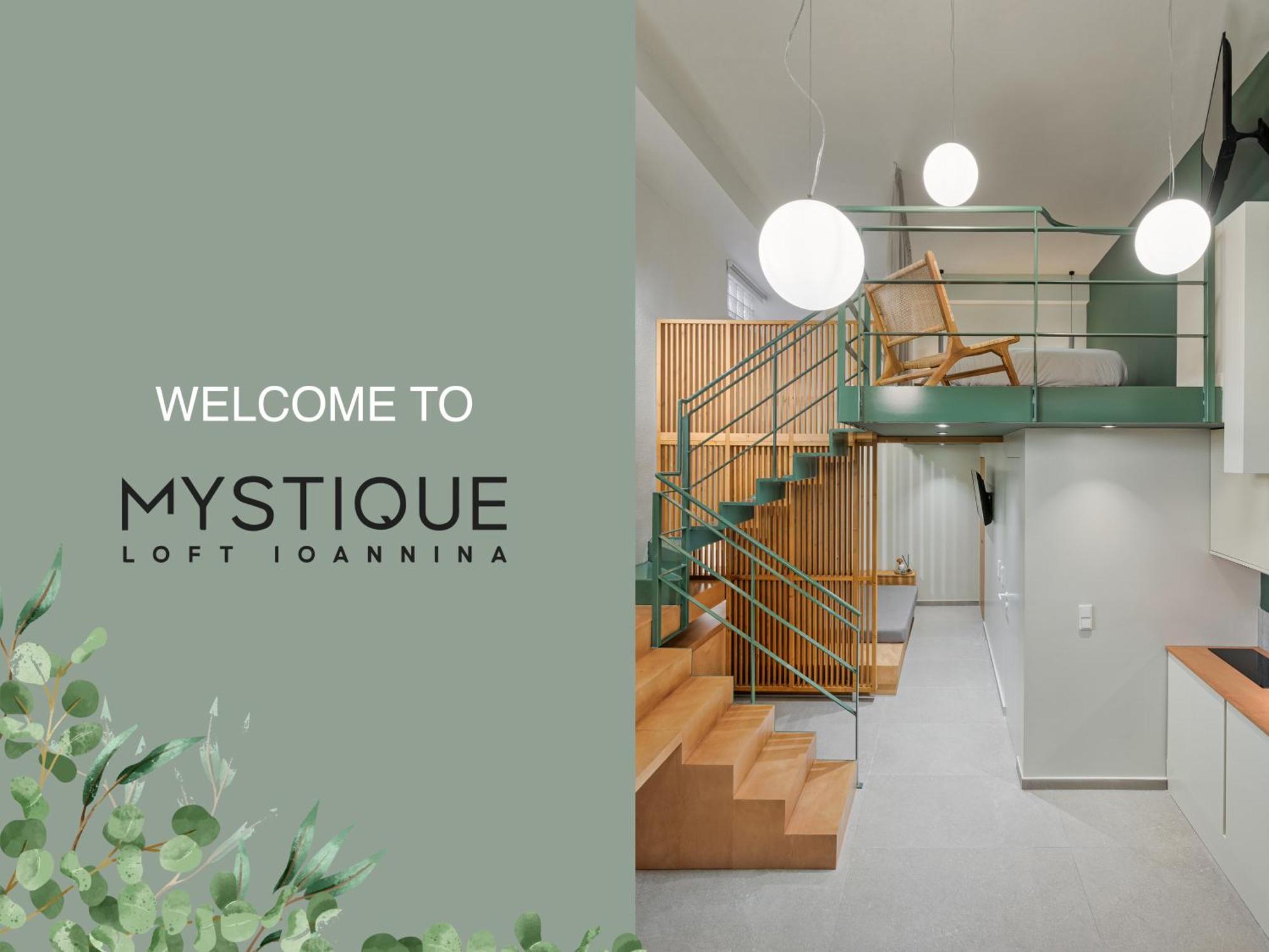 Mystique Loft Ioannina Apartment Exterior foto